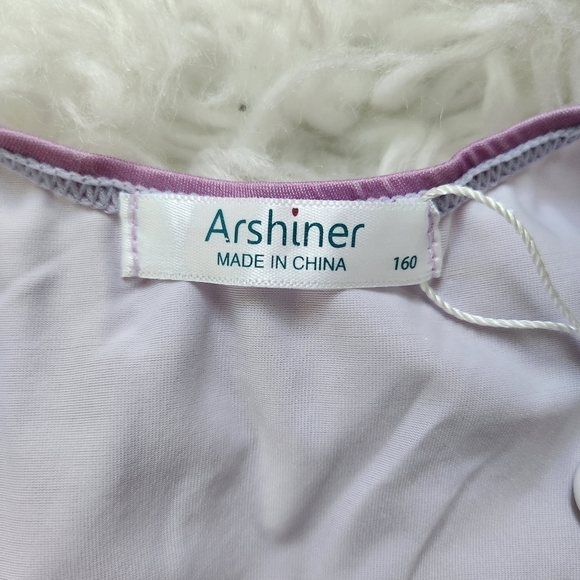 Arshiner Leotards for Girls Gymnastics with Shorts Color Gradient Shiny … - Picture 7 of 9